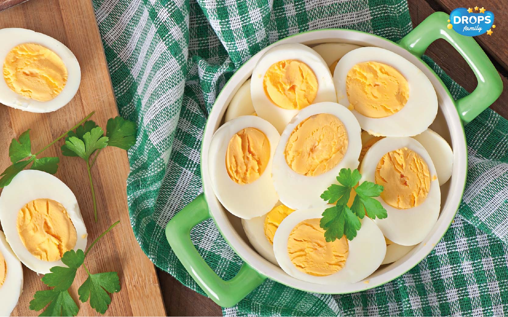 Lòng đỏ trứng cung cấp sắt cho trẻ