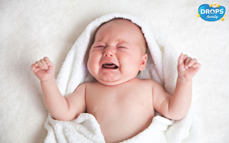 Trẻ nhỏ hay cáu kỉnh, quấy khóc có thể là dấu hiệu của việc thiếu sắt.