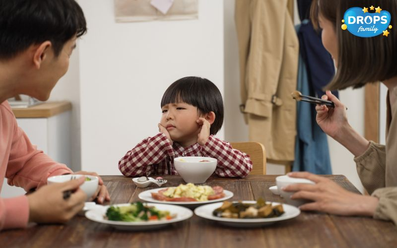Trẻ biếng ăn, chế độ ăn nghèo dinh dưỡng có nguy cơ cao bị thiếu sắt.